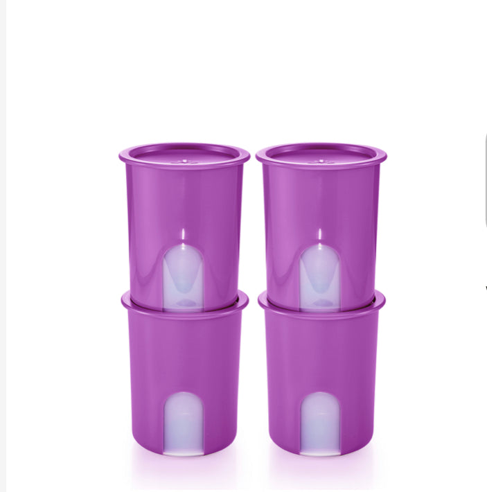 One Touch Window Canisters (4) 1.25L