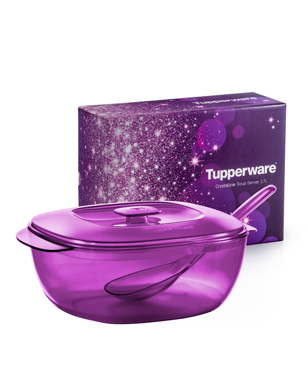 Purple Royale Crystalline Soup Server (1) 2.7L