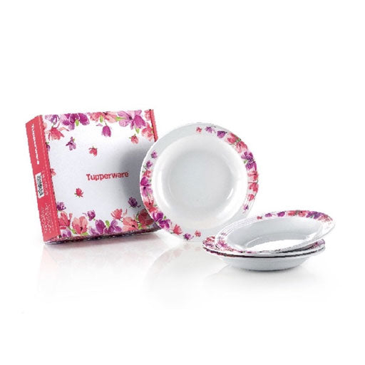 Garden Blooms Melamine Bowls (4)