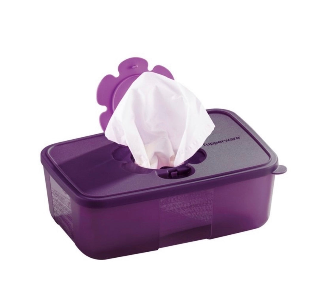 Tupperware Tissue Box Royal Purple (1)