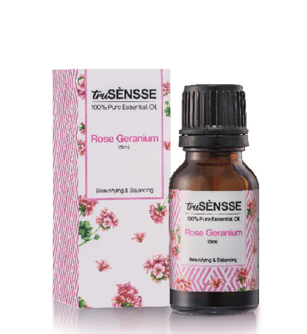 truSÈNSSE Rose Geranium 100% Rose Essential Oil