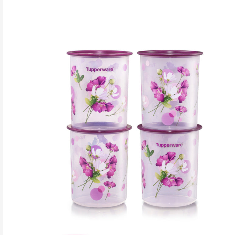 Royale Bloom One Touch Canister Junior (4) 1.25L