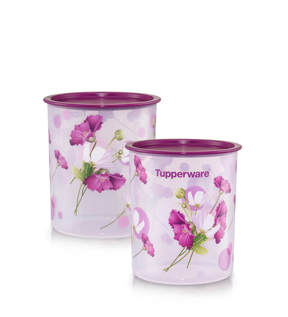 Royale Bloom One Touch Medium Canisters (2) 3.0L