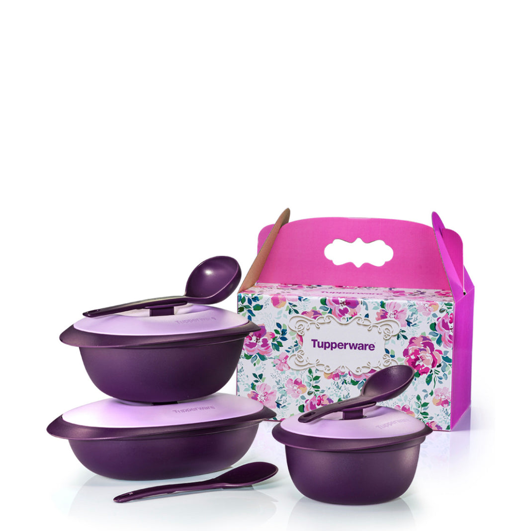 Purple Royale Serveware Set